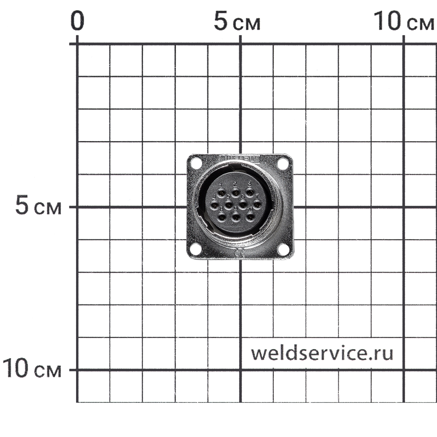 Разъем 10 pin автомобильный