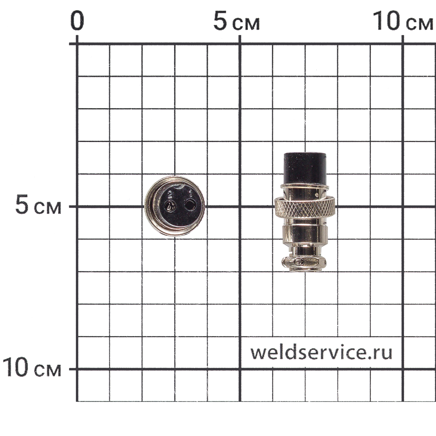 Дойч разъем 2 pin