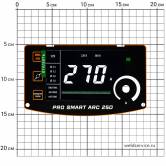 Накладка на лицевую панель PRO SMART ARC250(Z290S)