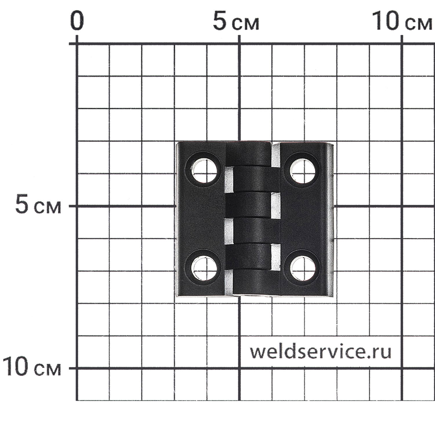 Петля для дверцы 50*50mm 