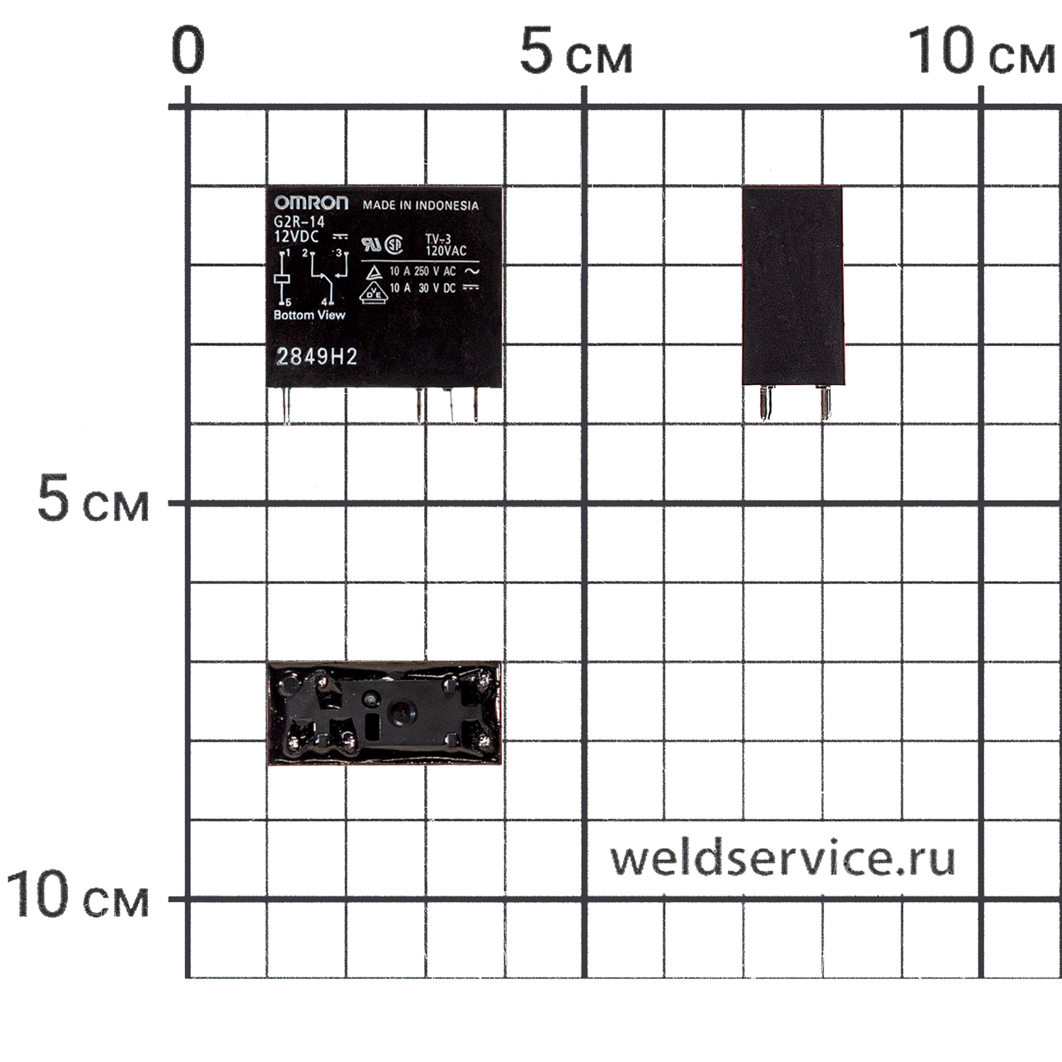 Электронный модуль G2R-1 DC12V