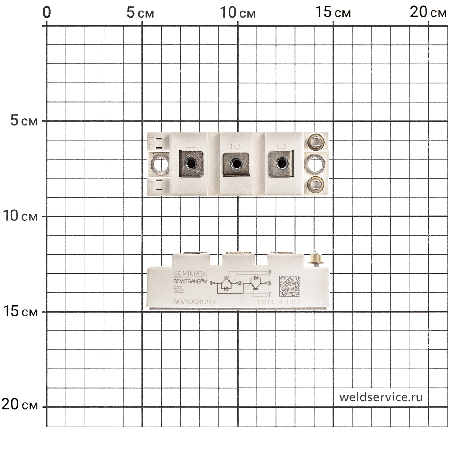 Модуль IGBT SKM50GB12T4  