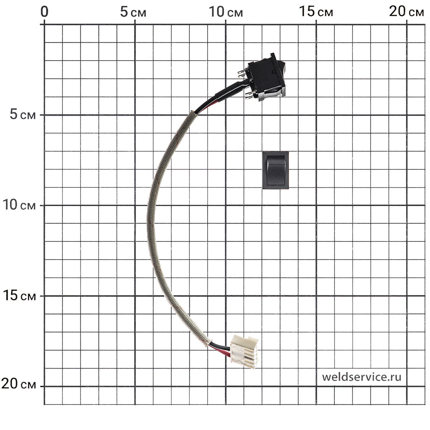 Разъём 12 pin панельный 