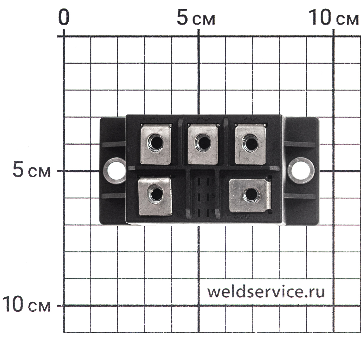 Разъём 2 pin панельный CUT45(L207)