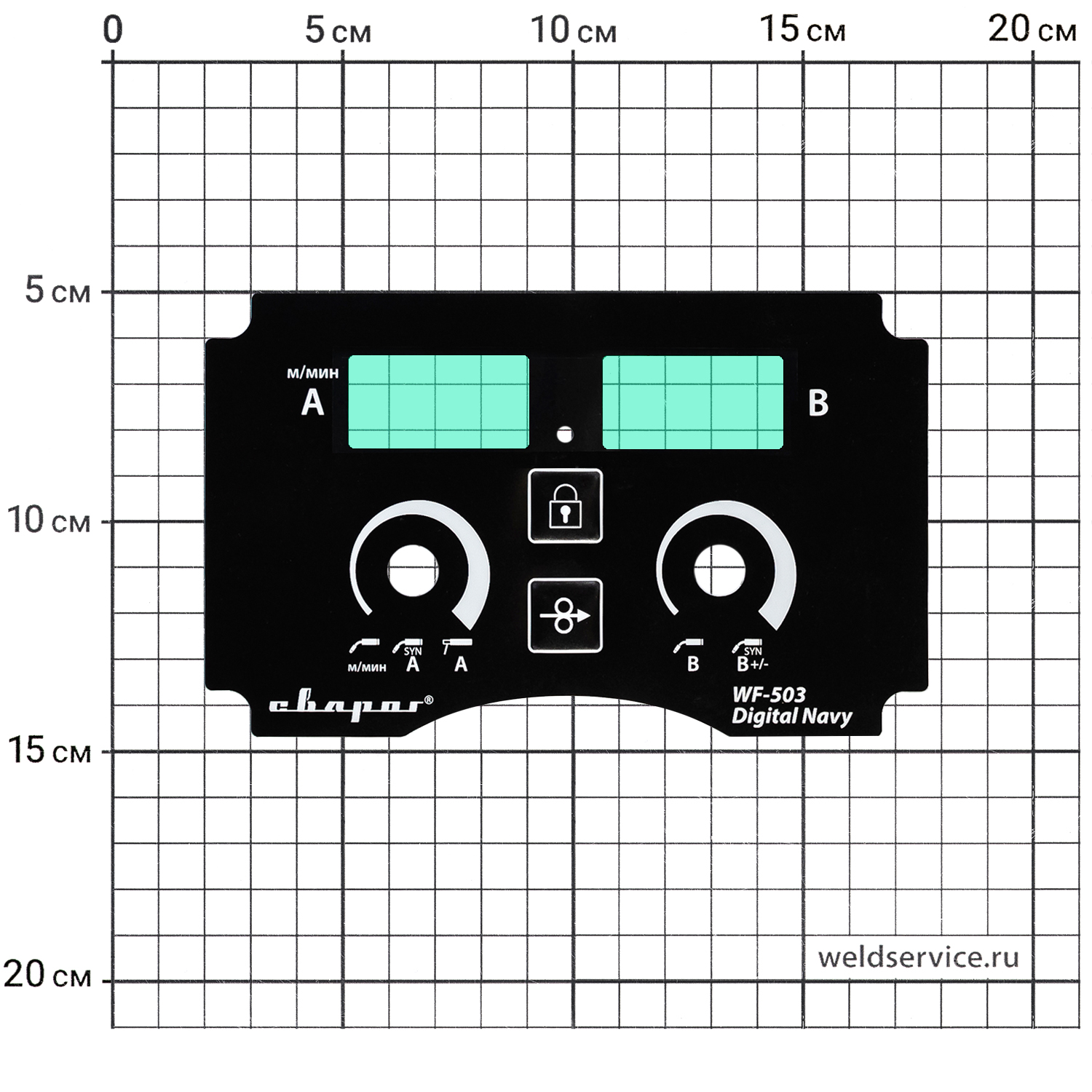 Накладка на лицевую панель WF-503