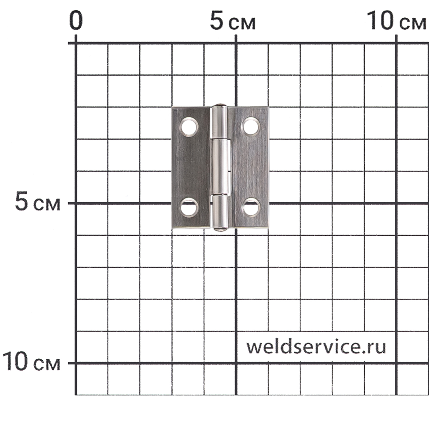 Петля для дверцы 38*31mm металл