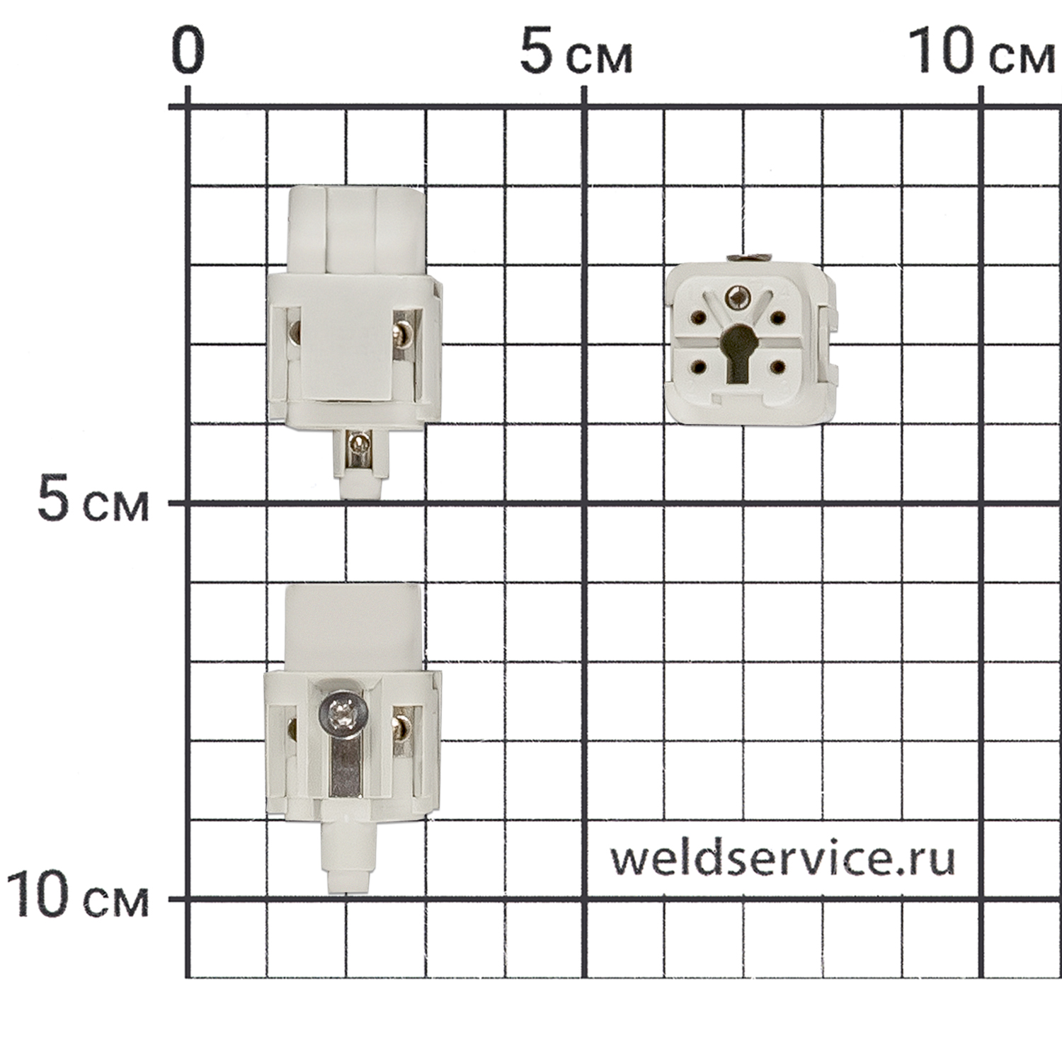 Разъём 5 pin панельный мама