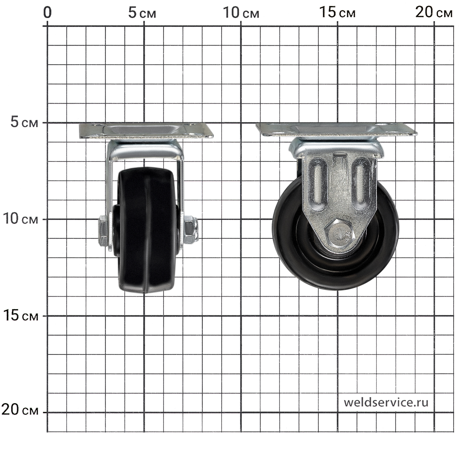 Колесо 2,5" CUT90REAL (L235)