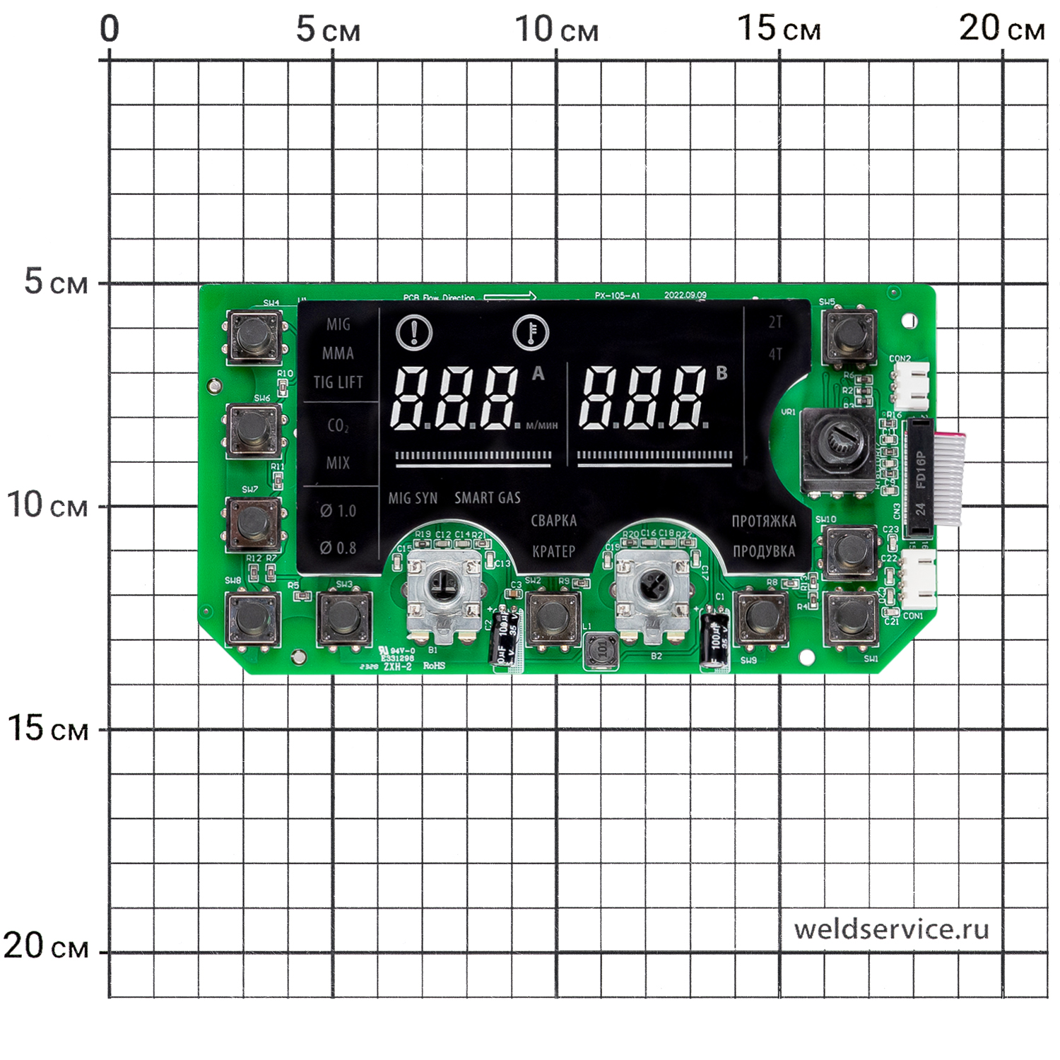 Плата 10098180 MIG300 PRO Smart (N253S)