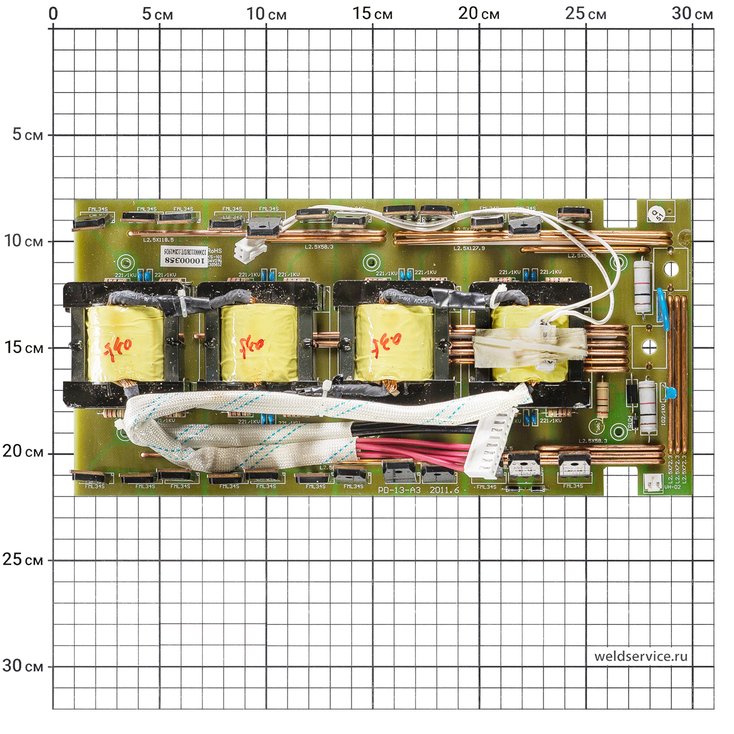 Плата B02113 (TIG315 P ACDC)