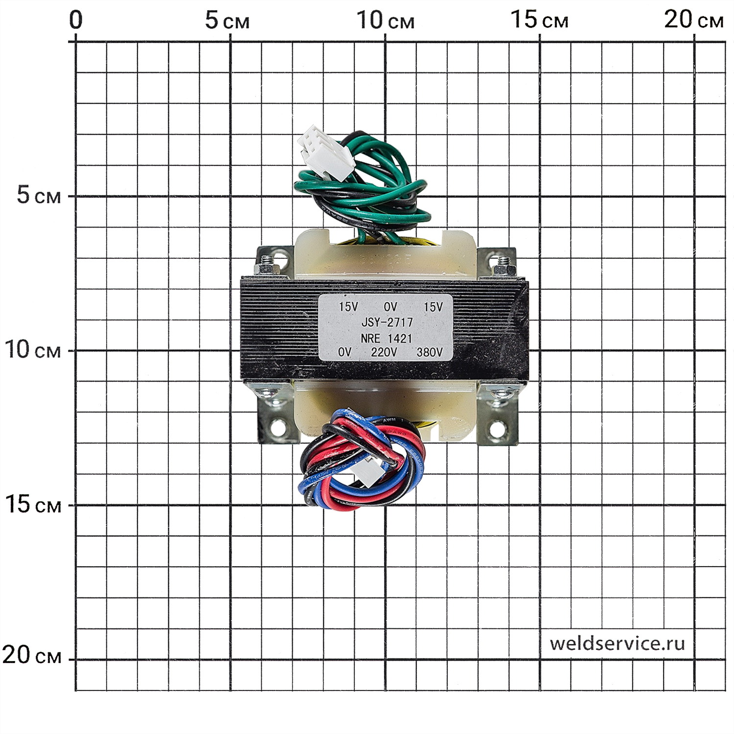 Трансформатор JSY-2717 (5V3-400 3V3-70)