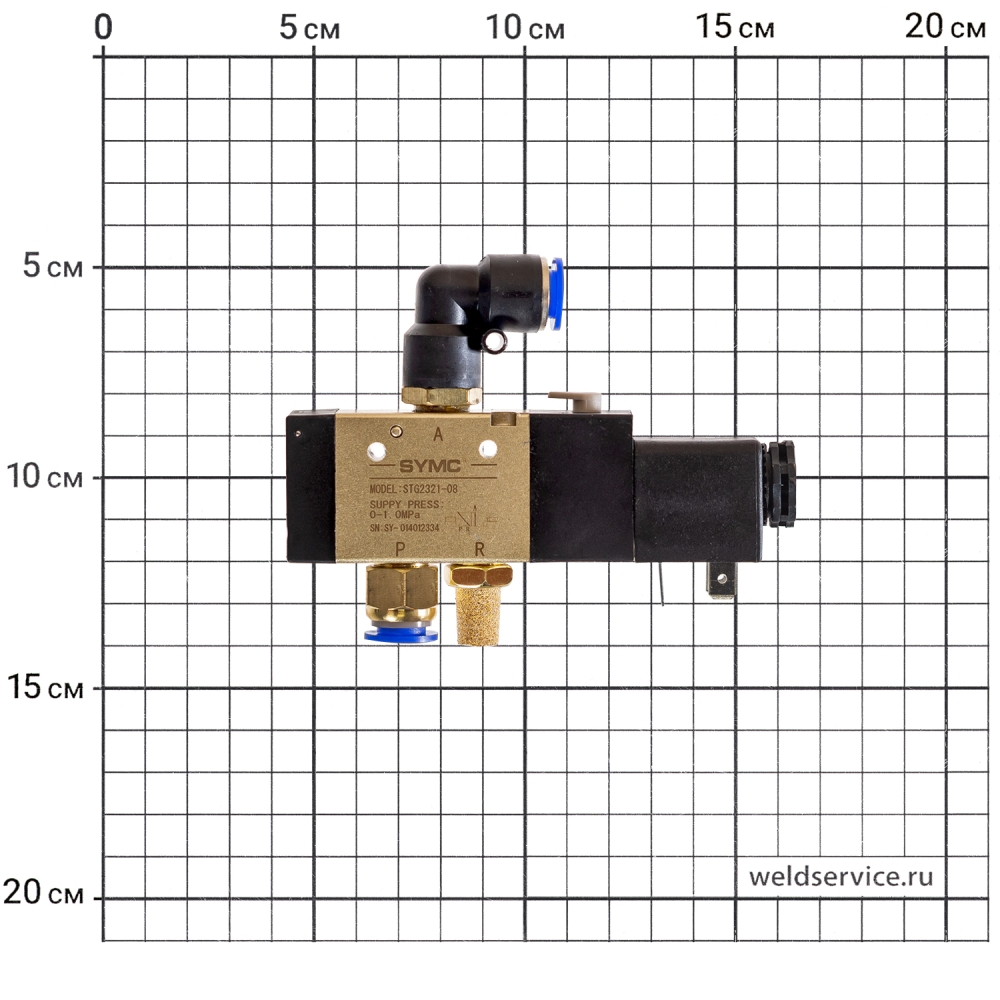 Электромагнитный клапан DC24V 3V210-08 (L22101)