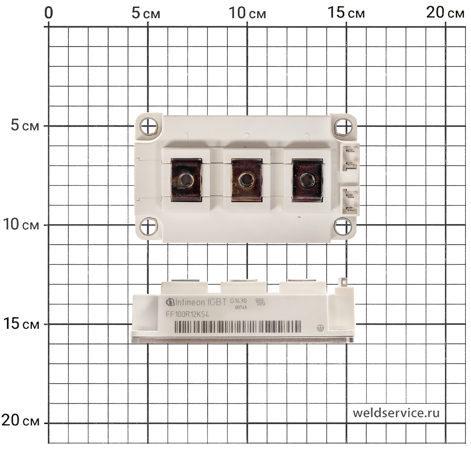 Модуль IGBT FF100R124S4 D24003 (MZ1000)