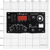 Панель управления TIG200P DSP ACDC