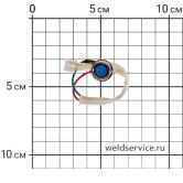 2 pin панельная розетка с проводами