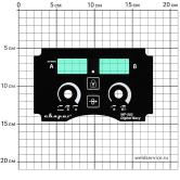 Накладка на лицевую панель WF-503