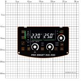 Накладка на лицевую панель PRO SMART MIG200 (N214S)