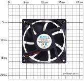 Вентилятор DC 24В 120х120х38 0.80A (800мм) RS1238B24H-S