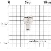 Фитинг газоный тройник (Laserweld 1500/2000)